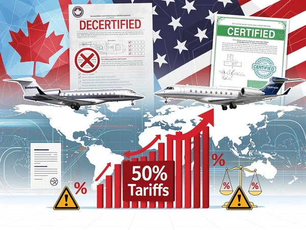 Trump’s Jet Jolt: Decertifying Bombardier Over Canada’s Gulfstream Snub
