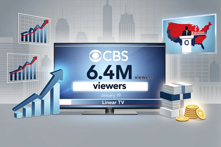 Dokoupil’s Ratings Surge: CBS Evening News Hits 6.4 Million, Best in Half Decade