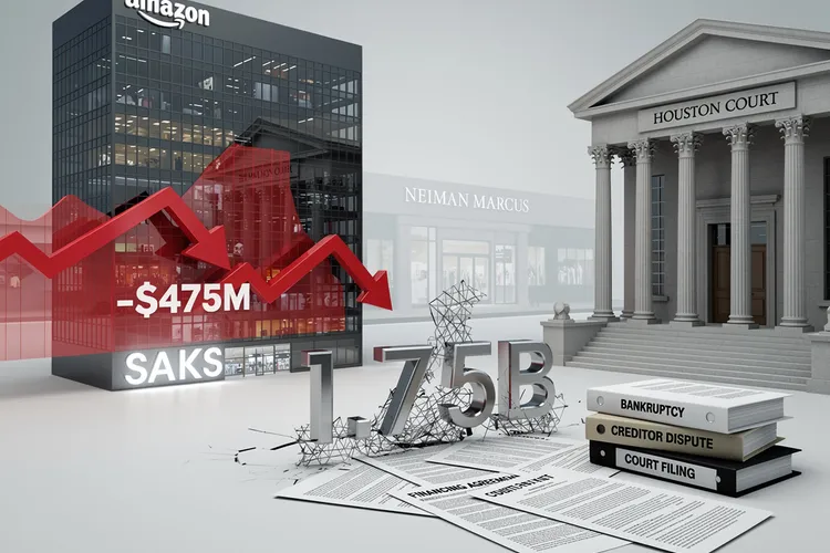 Amazon’s $475 Million Saks Bet Turns to Dust in Bankruptcy Clash