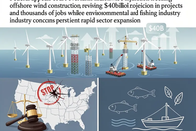 Federal Court Ruling Revives America’s Offshore Wind Ambitions After Months of Industry Paralysis