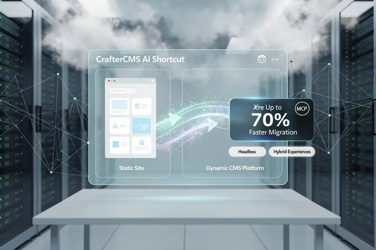 CrafterCMS’s AI Gambit: Automating Static-to-Dynamic Site Shifts