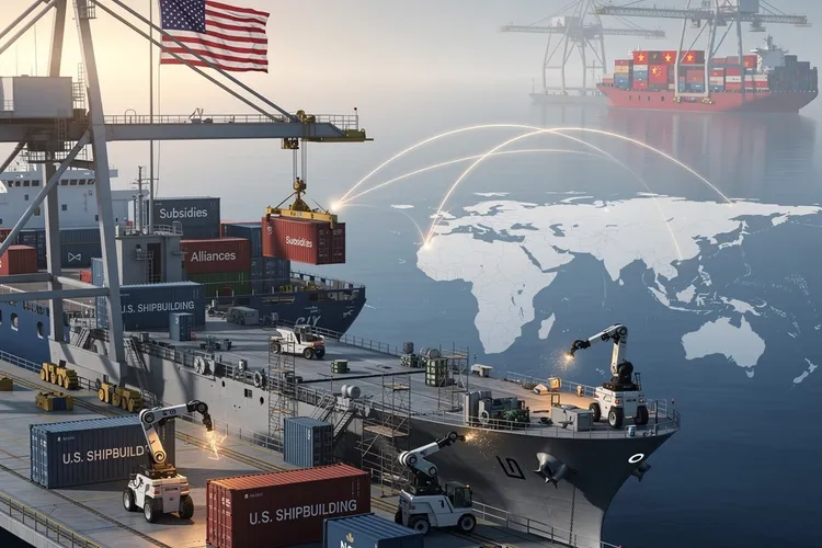 Trump’s Shipyard Surge: Reviving U.S. Maritime Might Against China’s Fleet Dominance