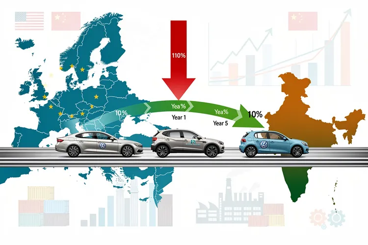 EU-India Pact Unlocks India’s Auto Fortress for VW, BMW and Stellantis