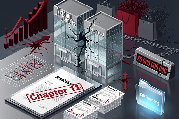 Saks-Neiman Merger’s Swift Collapse: Debt, Demand Slump Fuel Bankruptcy