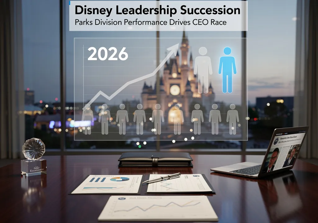 Disney’s Parks Chief Josh D’Amaro Emerges as Frontrunner in High-Stakes Succession Race