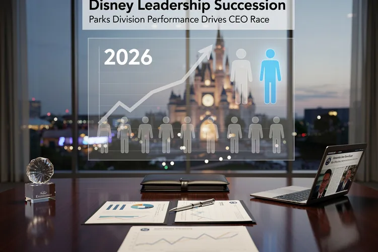 Disney’s Parks Chief Josh D’Amaro Emerges as Frontrunner in High-Stakes Succession Race