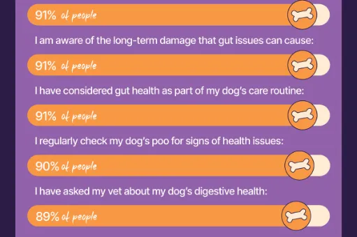 How Knowledgeable are UK Pet Owners on Dog Gut Health?