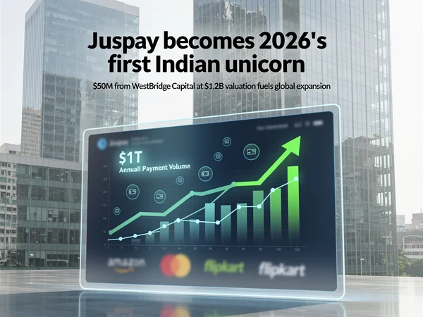 Juspay’s $50 Million Infusion Crowns Bengaluru Fintech as 2026’s First Unicorn