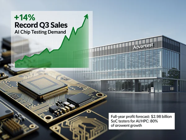 Advantest’s AI Tester Surge: Record Profits Amid Chip Complexity Boom