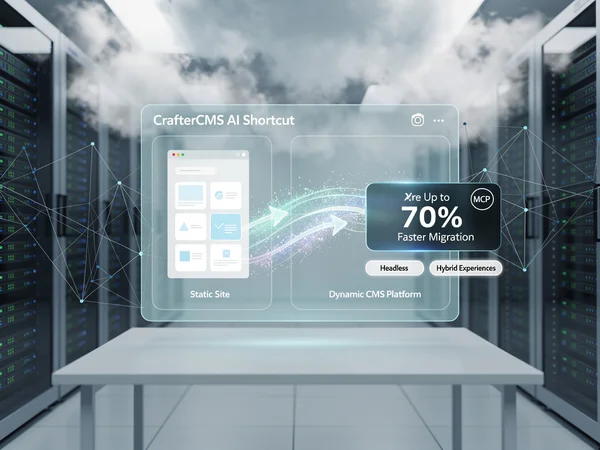 CrafterCMS’s AI Gambit: Automating Static-to-Dynamic Site Shifts