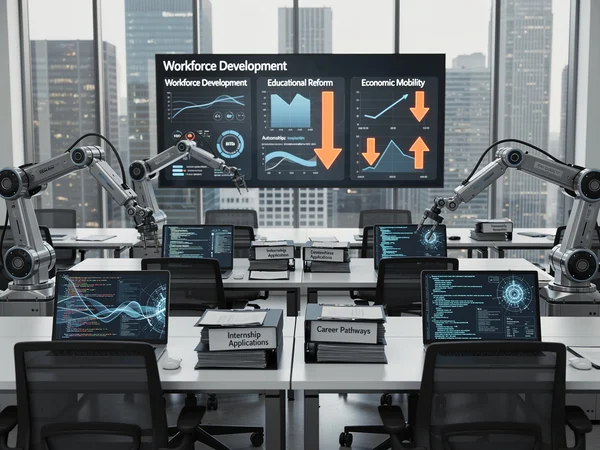 The Great Internship Squeeze: How AI Is Reshaping Entry-Level Opportunities for College Students