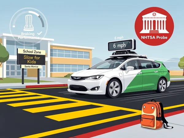 Waymo’s School-Zone Scare: Robotaxi Clips Child, Igniting NHTSA Scrutiny